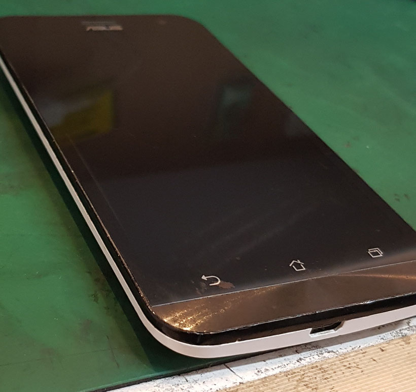 asus zenfone2 laser液晶表示不良 asus zenfone2 laser液晶表示不良