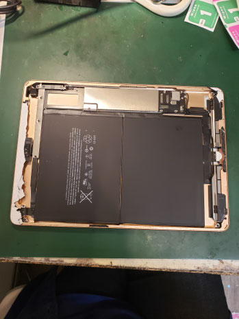 iPad6画面取り外し