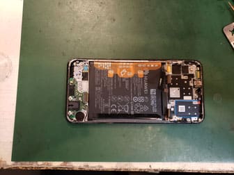 Nova3liteヒートガンで温めバックパネル取り外し
