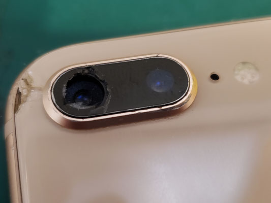 iPhone 8 Plus カメラ本体とレンズ交換