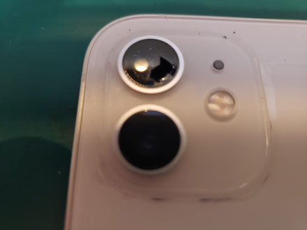 iPhone12の超広角側のレンズ交換 iPhone12の超広角側のレンズ交換