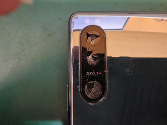 ライカレンズ割れでカメラ綺麗に撮れなくなったxperia5 Ⅲ