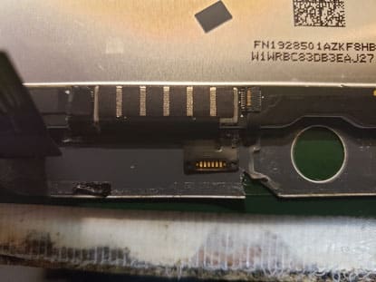 スリープセンサーを取り外しiPadmini5