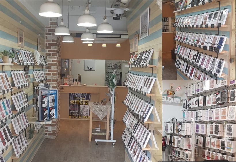 カバーガレージ恵比寿の店内は明るくきれいです