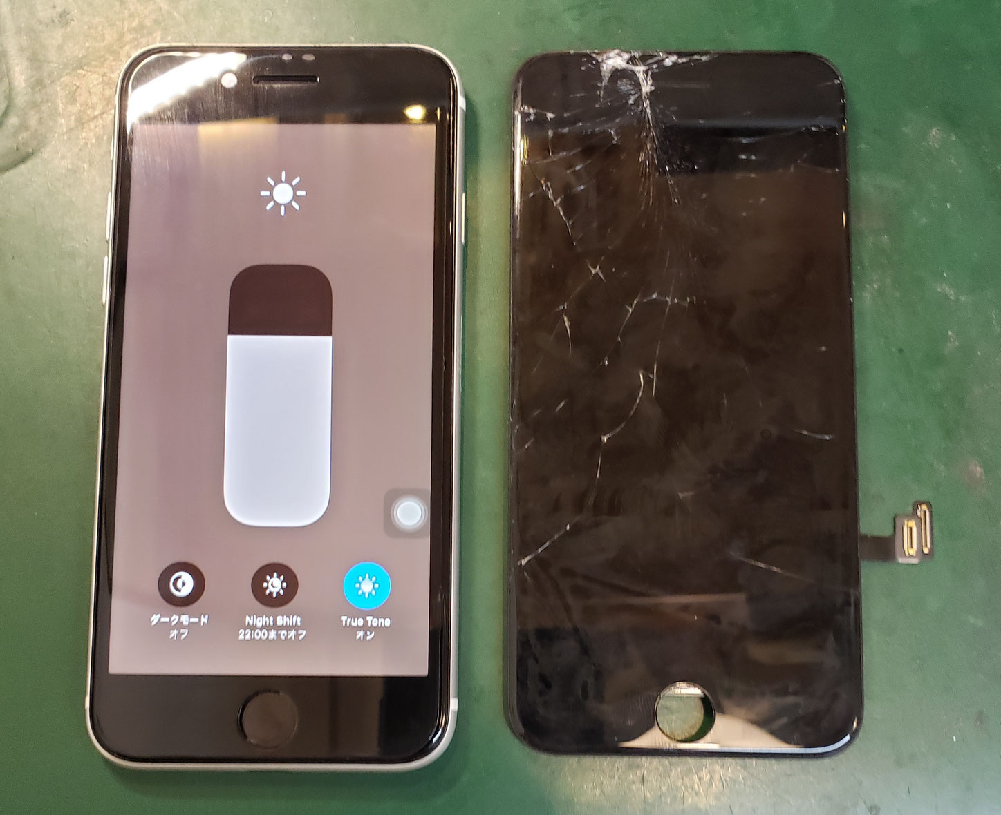 カバーガレージ恵比寿のiPhone修理仕上り