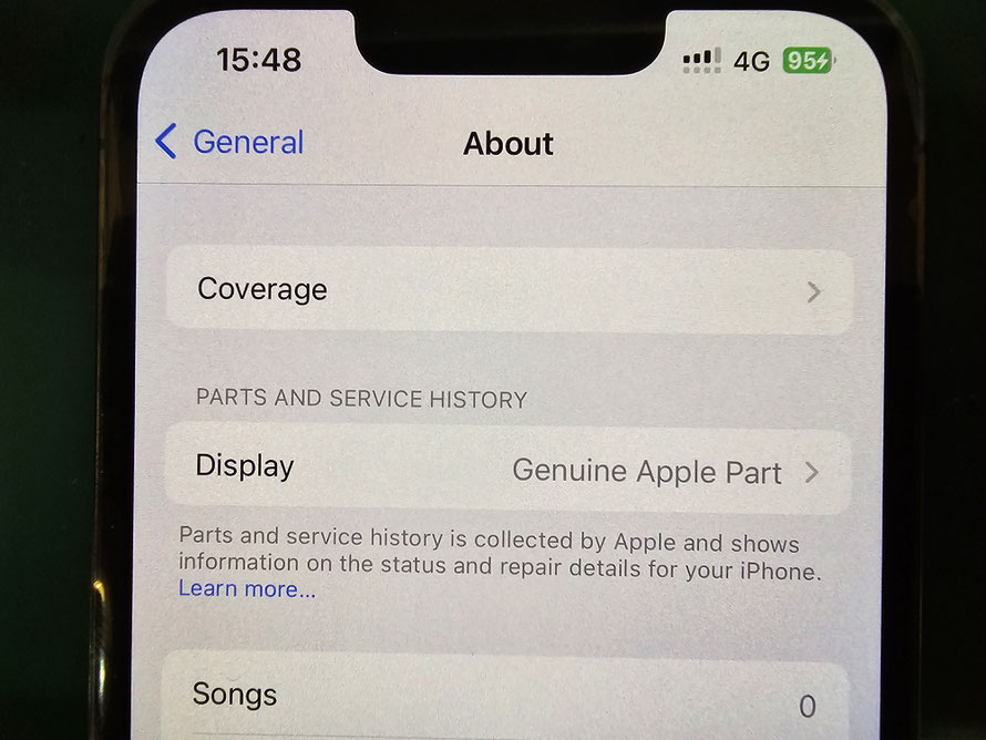 海外購入のiPhoneでもApple純正部品で修理します