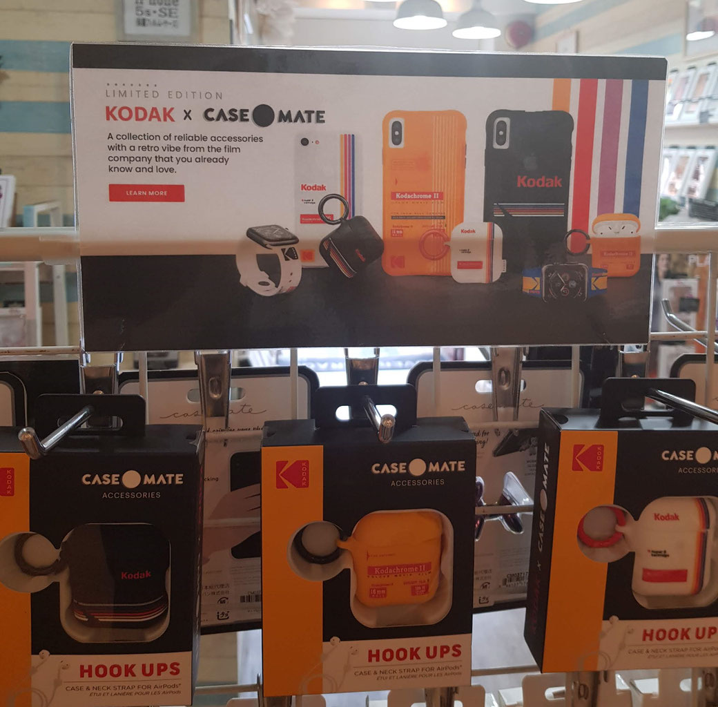 Kodakコラボのタフケース入荷