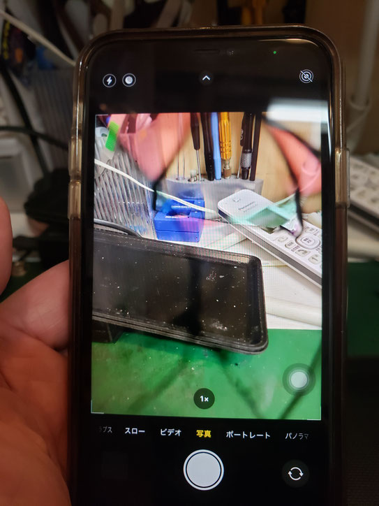 iPhone11カメラ故障