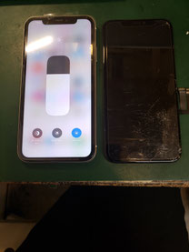 iPhone11画面修理完了でTrueTone機能も元通りにした
