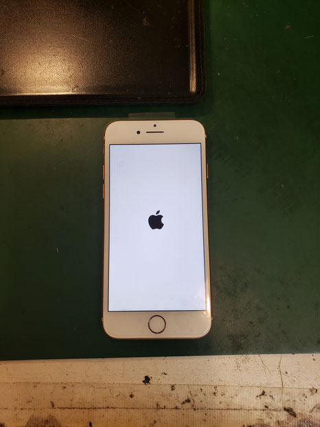 iPhoneデフォルトの状態での発色チェック