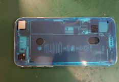 iPhone７フロントパネルシール取付