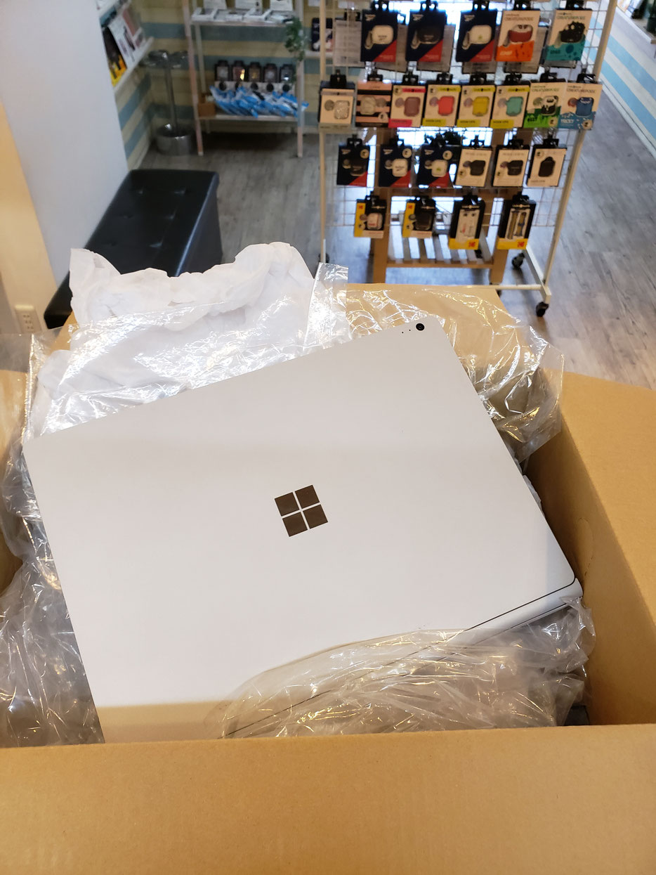Surface修理は簡単で早くて安いオンライン郵送修理