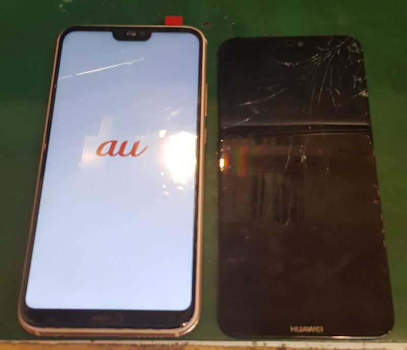 Huawei P20 LITE画面修理