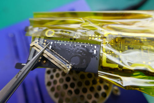 Surface Pro5充電口再ハンダ